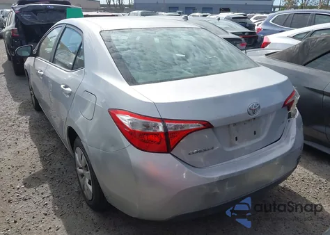 2014 Toyota Corolla Le from USA, damaged, VIN 2T1BURHE2EC177793